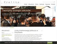 Tablet Screenshot of prelite.pl